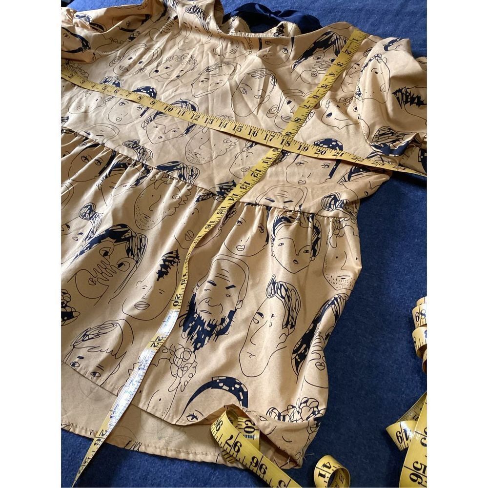 Cartoon Face Korean Style Harajuku Oversized Top XL - Picture 6 of 7